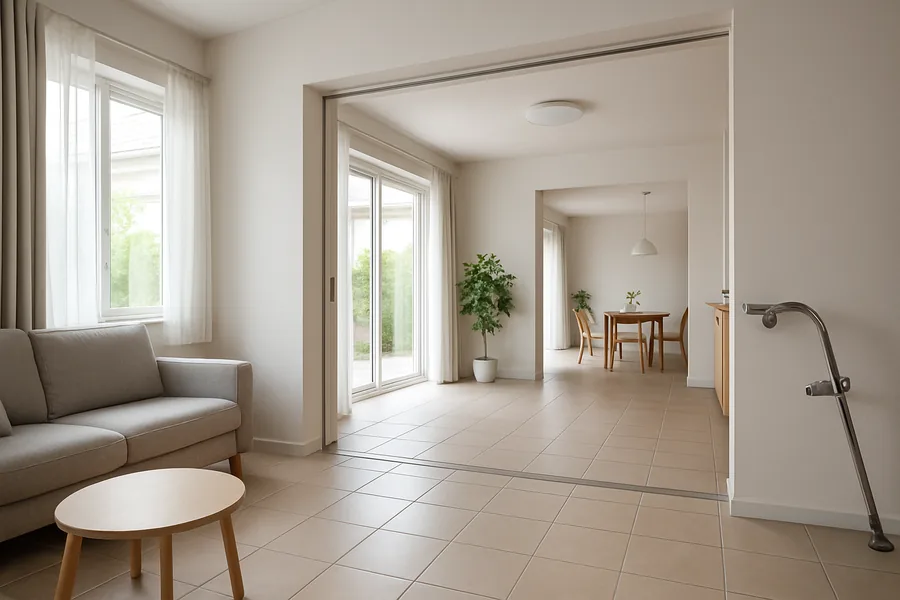 Barrierefreies Wohnen – modernes Interieur – Jan Dimov Fliesenleger Erlangen